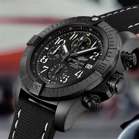 breitling chronograph titanium avenger|breitling chronograph 45 night mission.